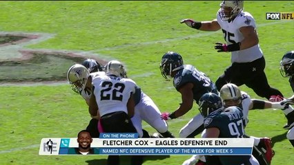 Rich Eisen Show: Fletcher Cox talks Chip Kelly, facing the Giants