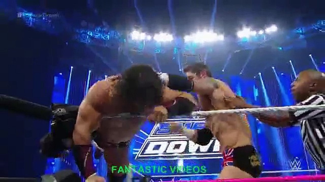 Neville vs. King Barrett_ SmackDown, Oct. 8, 2015 WWE Wrestling