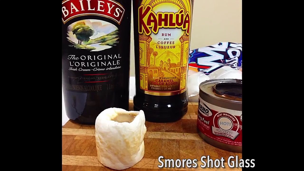 Toasted Marshmall Shot Glass Tipsy Bartender