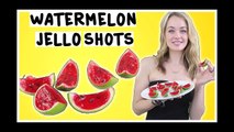 How to make Watermelon Jello Shots Tipsy Bartender