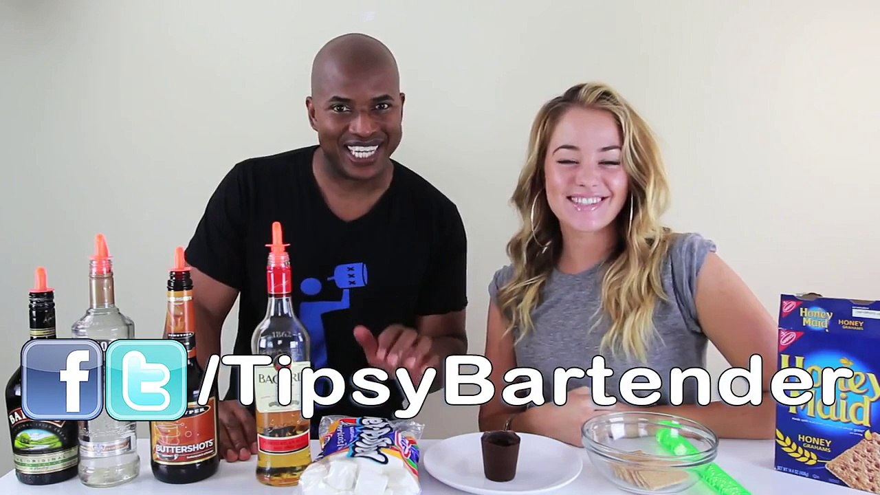 How to make the Chocolate Smores Shot Tipsy Bartender