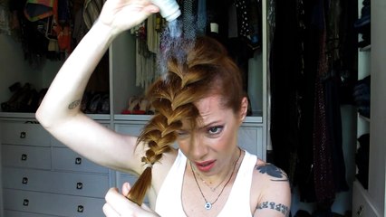 Julia Petit Passo a Passo rosa, roxo e pêssego Cabelo