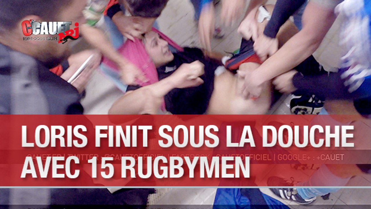 Loris finit sous la douche avec 15 rugbymen - C'Cauet sur NRJ