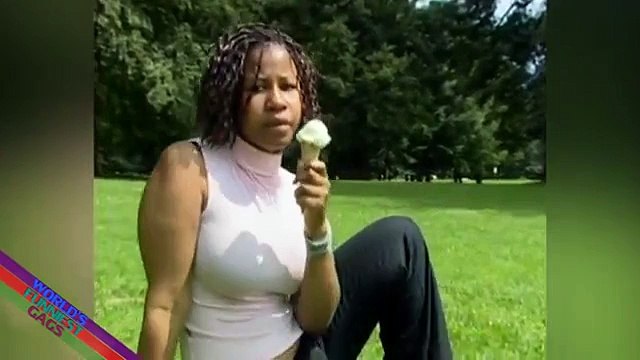 Naughty Woman Licks **** In Public SEXY PRANK
