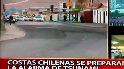 El video más divertido de la alerta de tsunami (CHILE)