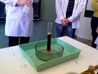 Химическая реакция! Это что-то невероятное!!