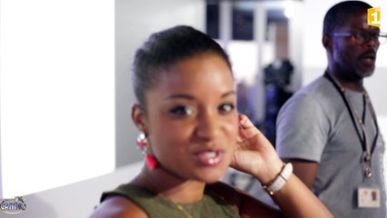 Dee Lay ou la concentration avant le tournage