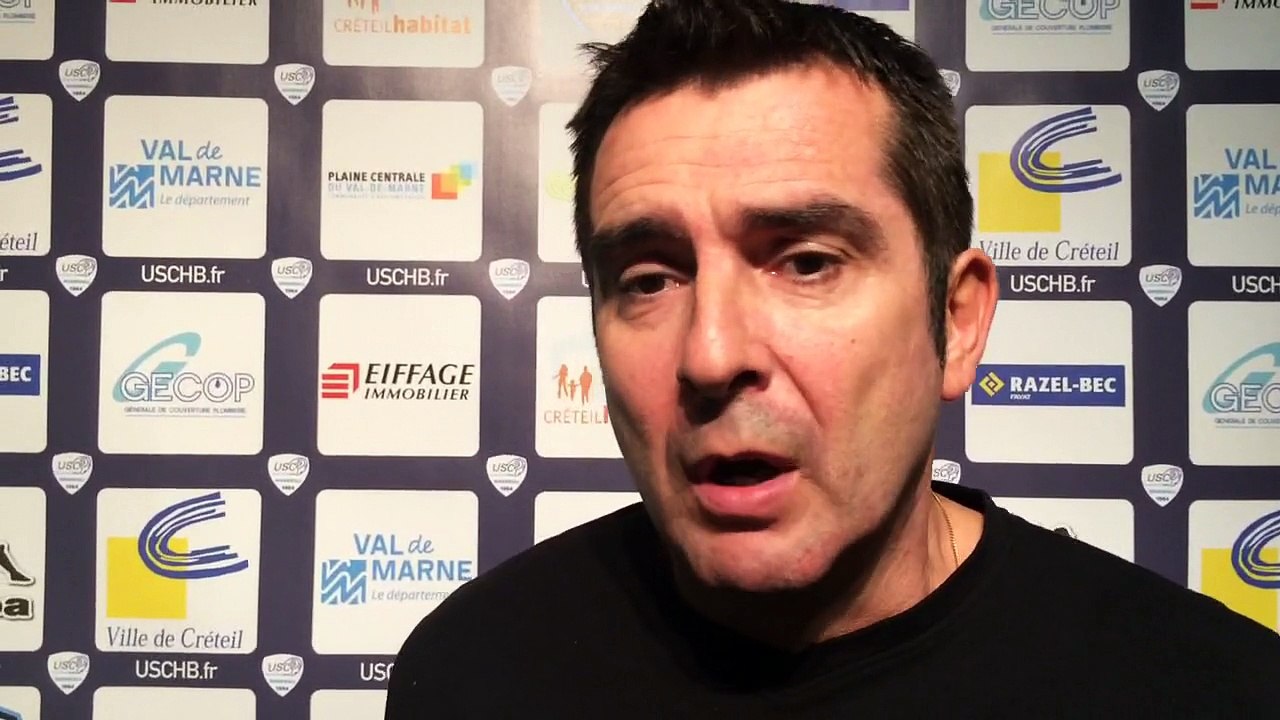 Christophe MAZEL apres Créteil/Tremblay 30-24