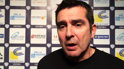 Christophe MAZEL apres Créteil/Tremblay 30-24