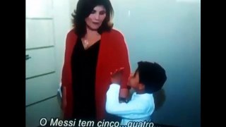 Cristiano Ronaldo's son asks Messi and irritates her grandmother