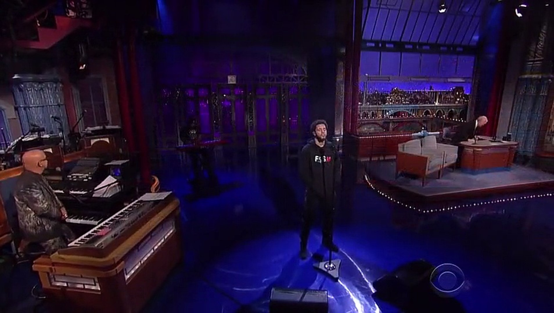 J. Cole - Be Free (David Letterman Live) 2014