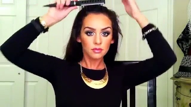 1 Dakikada Kolay Saç Topuz Nasıl Yapılır