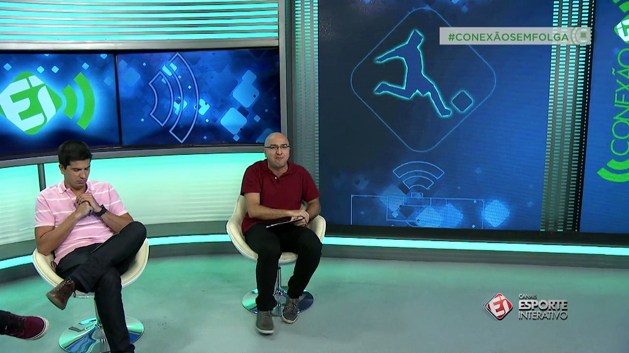 O técnico Roger, fala ao vivo no Conexão EI