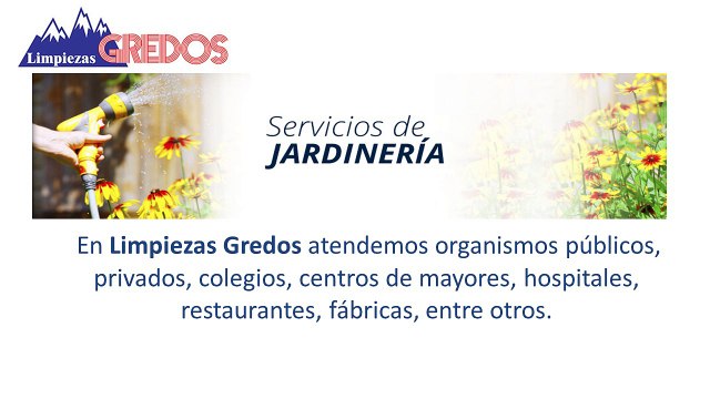 Limpiezas Gredos - Servicios de jardinería - Servicios integrales