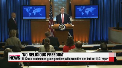 No religious freedom in N. Korea: U.S. gov't report