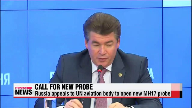 Russia appeals to UN aviation body to open new MH17 probe