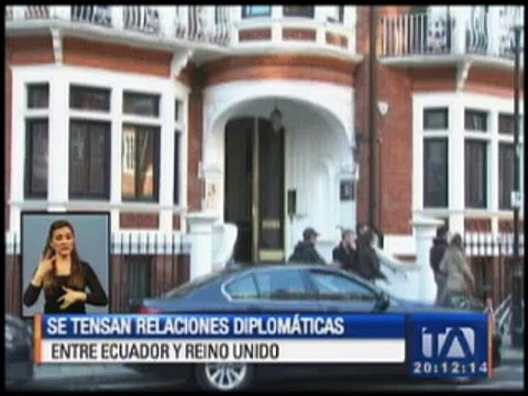 Se tensan las relaciones diplomáticas entre Ecuador y Reino Unido