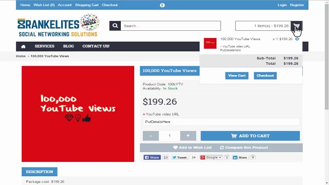 Buy 100k Real Targeted YouTube Views