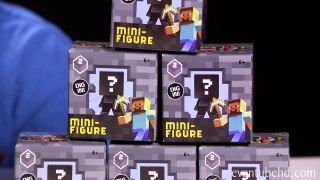 MINECRAFT Minifigure MYSTERY BOXES (Stone Series 2) Plus Stampys Wonder Quest!
