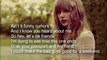 Taylor Swift Blank Space (Lyrics)