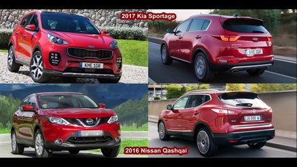 2016 Nissan Qashqai VS 2016 Hyundai Tucson - DESIGN!