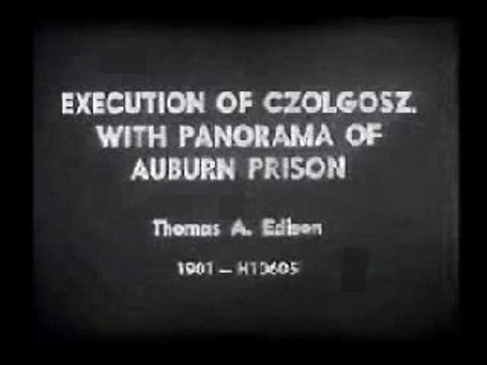 1901 -  Execution of Czolgosz