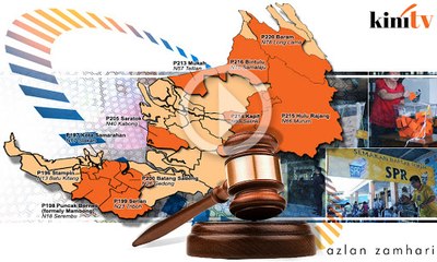 Mahkamah: Persempadanan semula S’wak sah