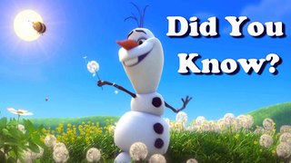 True Facts You Didn't Know About Disney's Frozen