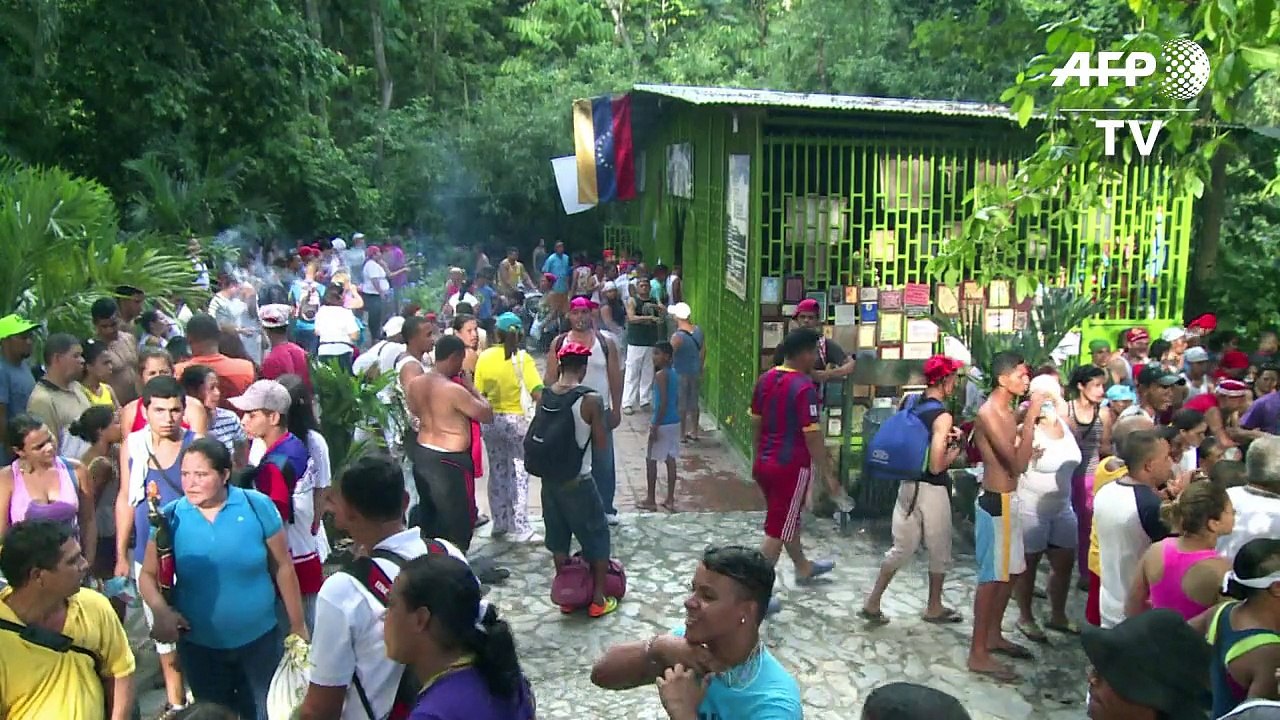Espiritismo, refugio para venezolanos en crisis