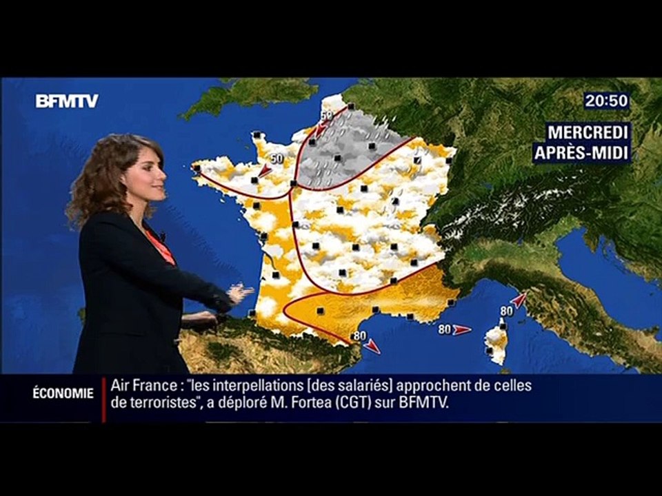 LA METEO DE FANNY AGOSTINI DU 2015 10 13