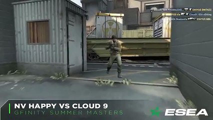 Nerf The Tec-9 in CS: GO? EnVyUs Happy vs Cloud 9 on de_train, The Ultra Flank