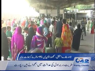 Lahore samjota express: 192 passengers arrival in India