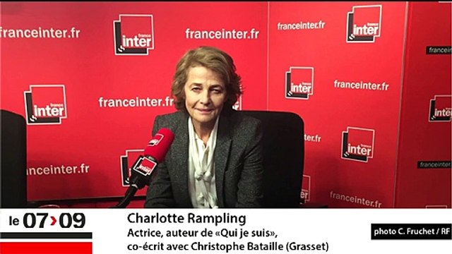 Charlotte Rampling : Le vieillissement, je m'en tamponne