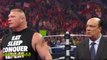 WWE RAW Sting Confronts vs Brock Lesnar