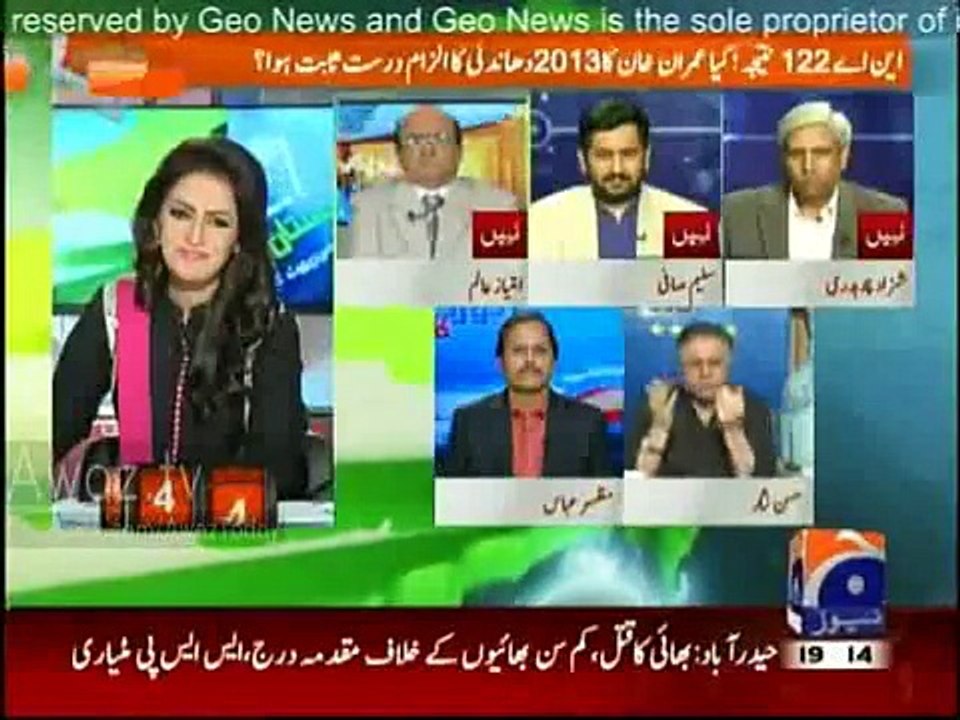 Imran Khan doing right thing ,First time PTI confronted with PML-N technically , Rigging is in the DNA of PML-N