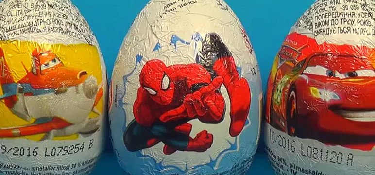 MARVEL SPIDER MAN surprise egg Disney CARS Disney PLANES [Full Episode]