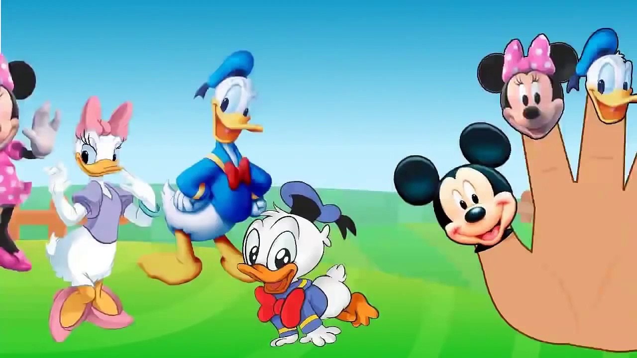 Mickey Mouse Daddy Finger - Finger Family Songs - Finger Family Collection
