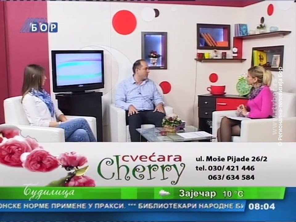 Budilica gostovanje (Saša Stanković, Emilija Stoiljković), 15. oktobar 2015. (RTV Bor)