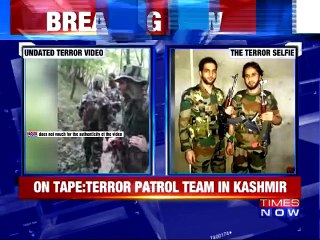 Hizbul Mujahideen Terrorists In Indian Army Uniforms | Caught On Cam