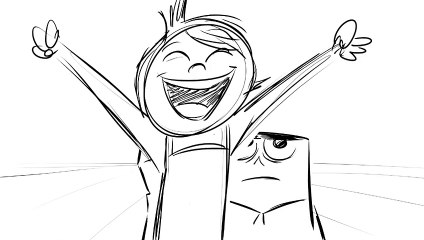 Inside Out Deleted Scene: Take Your Daughter to Work