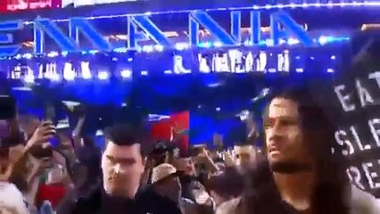 WWE Wrestlemania 31 Brock Lesnar vs Roman Reigns Full Match HD Video 2015