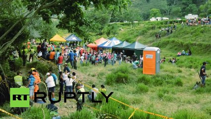 Download Video: Colombia: Search continues for 15 trapped in collapsed gold mine