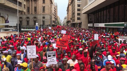 Afrique du Sud : 5000 personnes marchent contre la corruption à Johannesbourg