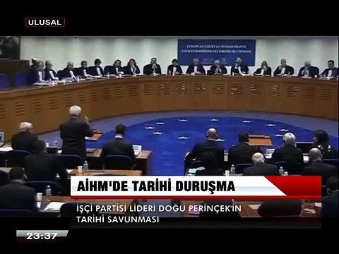 Dr. Doğu Perinçek'in 28 Ocak 2015 de AİHM’de yaptığı savunması