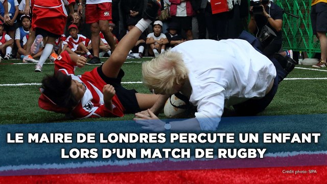 Le maire de Londres percute un écolier de 10 ans au rugby