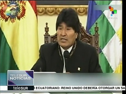 Evo Morales acusa a las oligarquías del diferendo marítimo con Chile