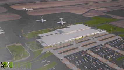 Walkthrough for Karratha Airport Australia by Yantram Architectural Animation