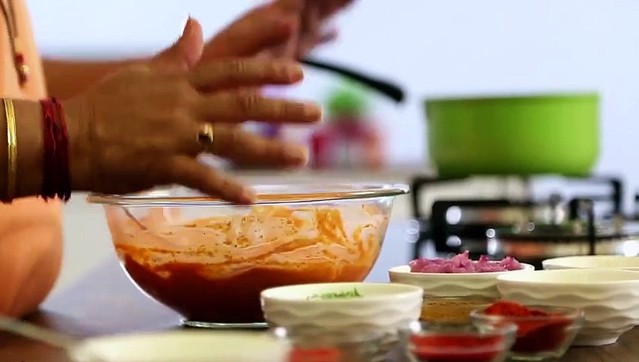 Chicken Tikka Masala - Recipe by Archana - Indian Tandoori Style Homemade Gravy in Marathi