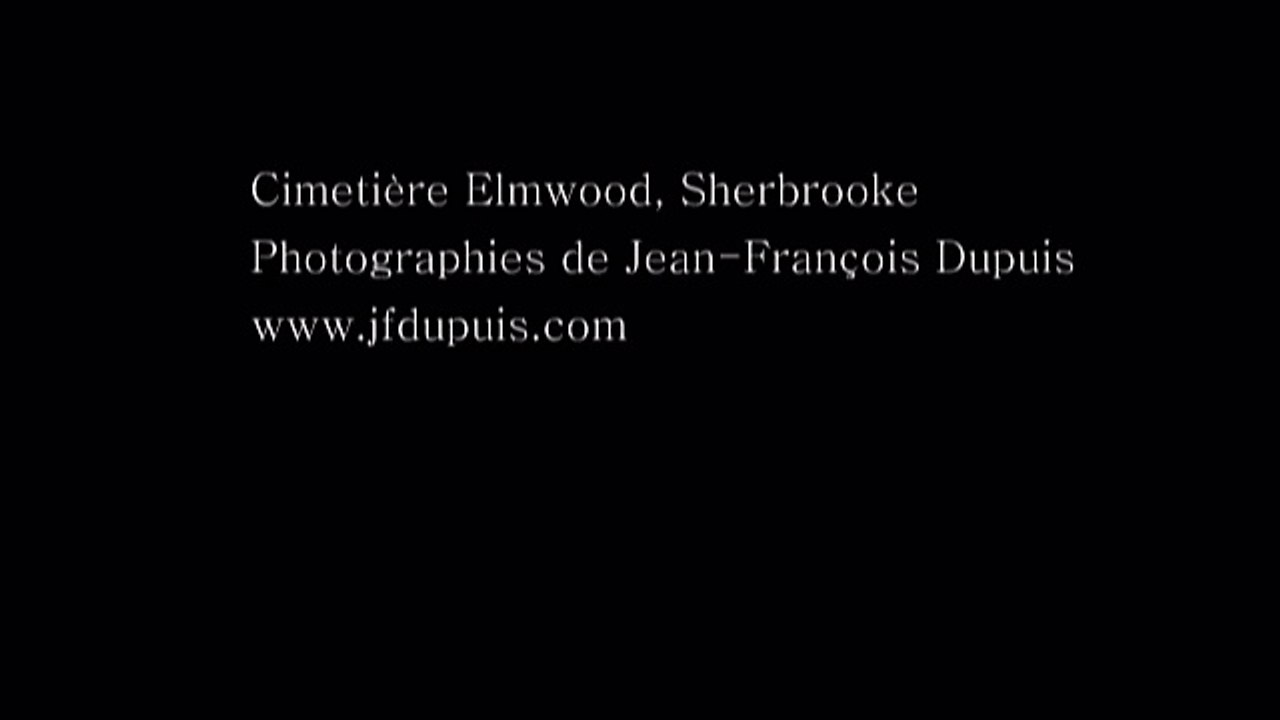 Cimetière Elmwood région de Sherbrooke par Jean-François Dupuis