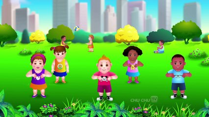 Head, Shoulders, Knees and Toes   Popular Nursery Rhymes Collection for Kids   ChuChu TV Rhymes Zone